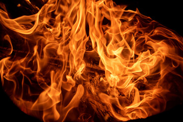 fire flames background