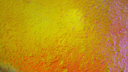 Beautiful bright colorful street art graffiti background. Abstract creative spray drawing fashion colors on the walls of the city. Urban Culture gradient texture, copyspace backdrop