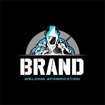 Welding Welder Fabrication Logo 