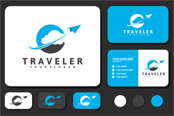 creative travel logo, logo inspiration for your business.