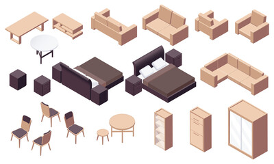 Home Furniture Icon Set
