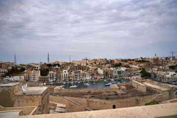 Fototapeta na wymiar view of the city Valletta