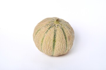 Melon on a white background