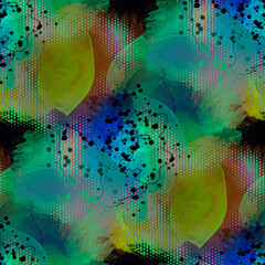 Liquid abstract pattern. Bright colors mixture.