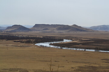 lake in the mountains