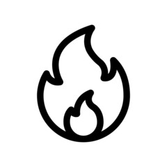 Fire element icon