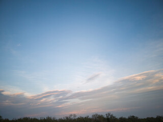 atardecer en el campo