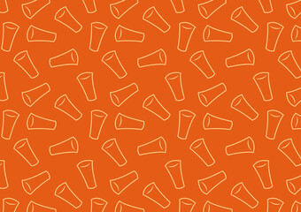 Tteokbokki Noodle vector. Korean food. Spicy rice cake. Spicy rice cake pattern wallpaper.