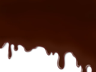 垂れたチョコ　下寄り（ヨコ）