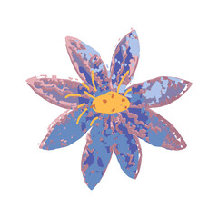 Plant Colorful Illustration Isolated on white background