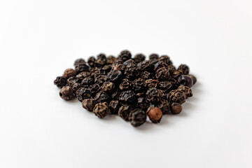 whole pepper on a white background