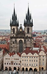 center of Prague, cathedral 