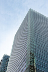 Fototapeta na wymiar Skyscrapers in the Kita ward of Osaka city
