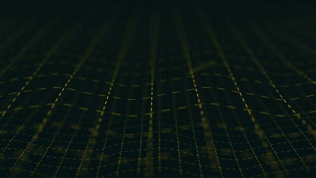 Information traveling through network. Cyberspace, information, data visualisation.