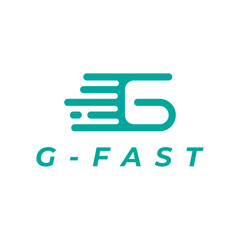 letter G fast logo design
