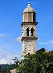 Obraz premium church in the old town of Cres, island Cres, Croatia