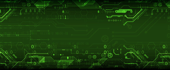 Naklejka premium Abstract background on technological and scientific topics. Various techno details. Vector format.