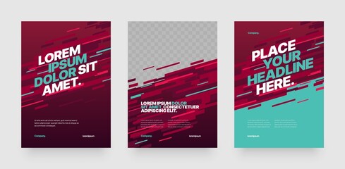 Poster layout design for tournament, invitation, awards or cup. Layout design template with geometric shapes. Championship in Qatar. Sports background trend 2022.