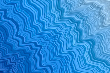 Artistic banner design. Abstract digital art in blue colors. Creative landscape cover page template. Can be used as banner, flyer, poster, business card, brochure. Astonishing vector illustration.