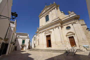Fototapeta na wymiar Locorotondo, historic town in Apulia, Italy