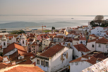 Lisbon panorama,  Miradouro das Portas do Sol