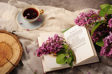 Lilacs and Cookbook