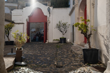 Lisbon, Alfama, street in the old town