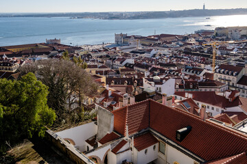 Lisbon panorama, Castelo de São Jorge