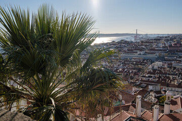 Lisbon panorama, Castelo de São Jorge