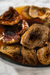 Creamy wild mushroom soup