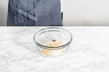 Macaroni Salad with Chicken