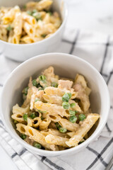 Macaroni Salad with Chicken