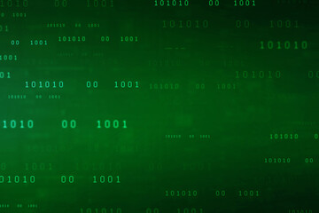 2d illustration Abstract futuristic electronic circuit technology background
