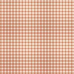 Naklejka premium Pink Gingham plaid vector seamless pattern. Geometric abstract background. Buffalo check surface design.