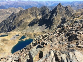 Bella fotografía desde el Posets, 3370 metros de altitud.