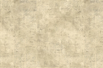 Newspaper paper grunge vintage old aged texture background