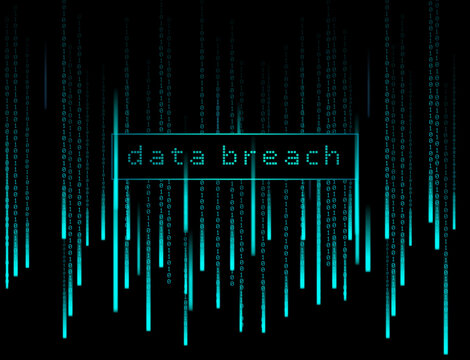 data breach text cyber attack