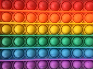 colorful plasticine on white