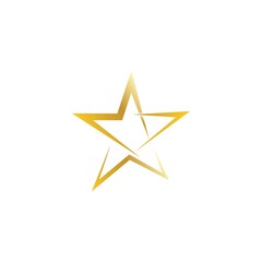 Star Logo abstract design vector template symbol concept icon.