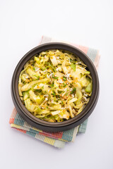 Cabbage curry or patta gobi sabzi