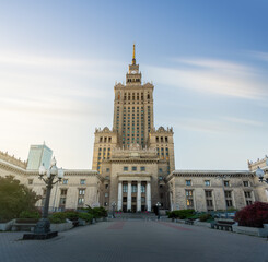 Obraz premium Palace of Culture and Science - Warsaw, Poland