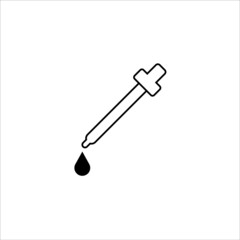 Dropper icon vector illustration symbol