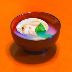 潮汁　うしお汁　ひなまつり　【 三月 の イメージ 】
