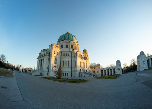 Friedhofskirche zum heiligen Karl Borrom&auml;us am Zentralfriedhof Wien