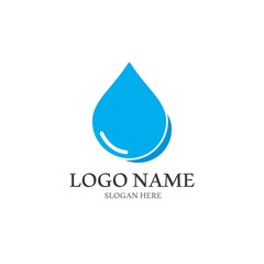 Water drop Logo Template vector