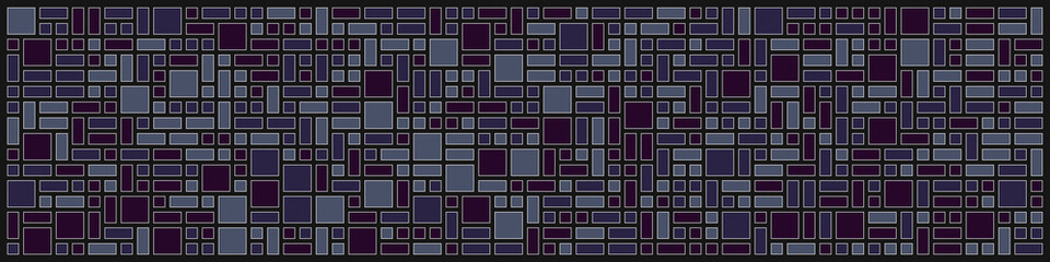 Offset Quads generative art background art illustration