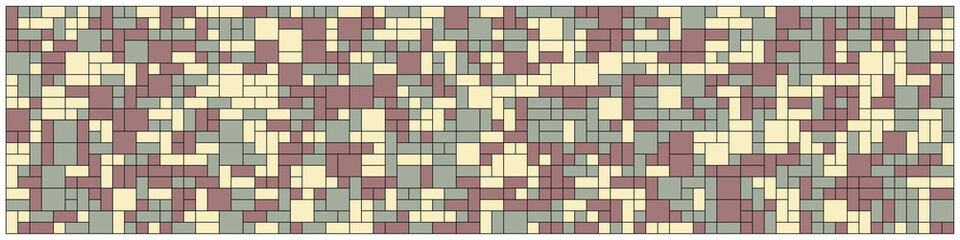 Offset Quads generative art background art illustration