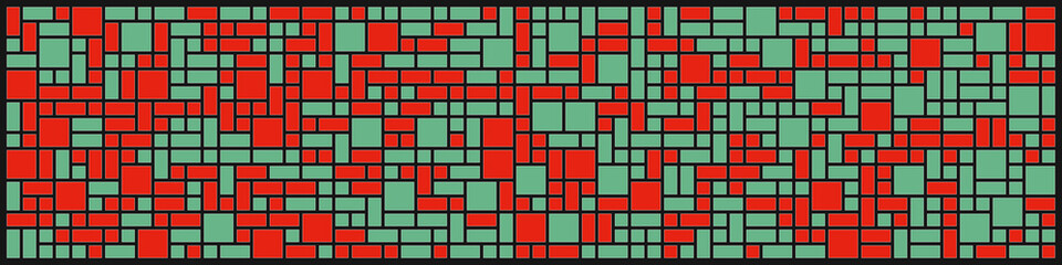 Offset Quads generative art background art illustration