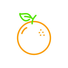 orange fruit icon