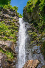 Naklejka premium Wasserfall Finsterbach - Kärnten